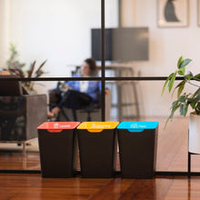 Method Office Recycling Bin 20L | Blue Paper