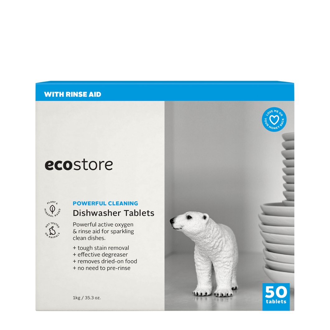 ecostore Dishwasher Tablets Fragrance Free (Pack 50)