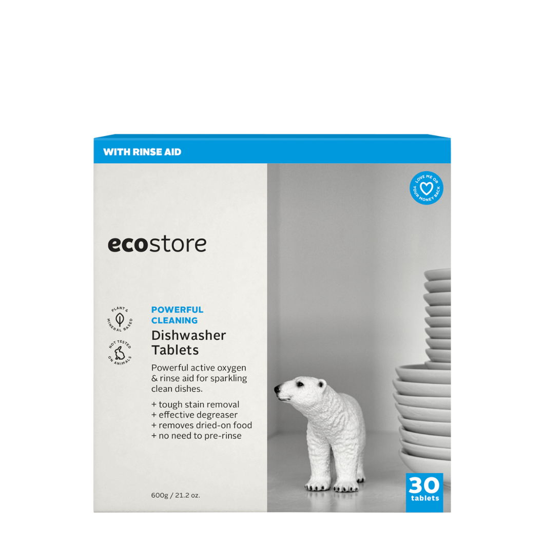 ecostore Dishwasher Tablets Fragrance Free (600g)
