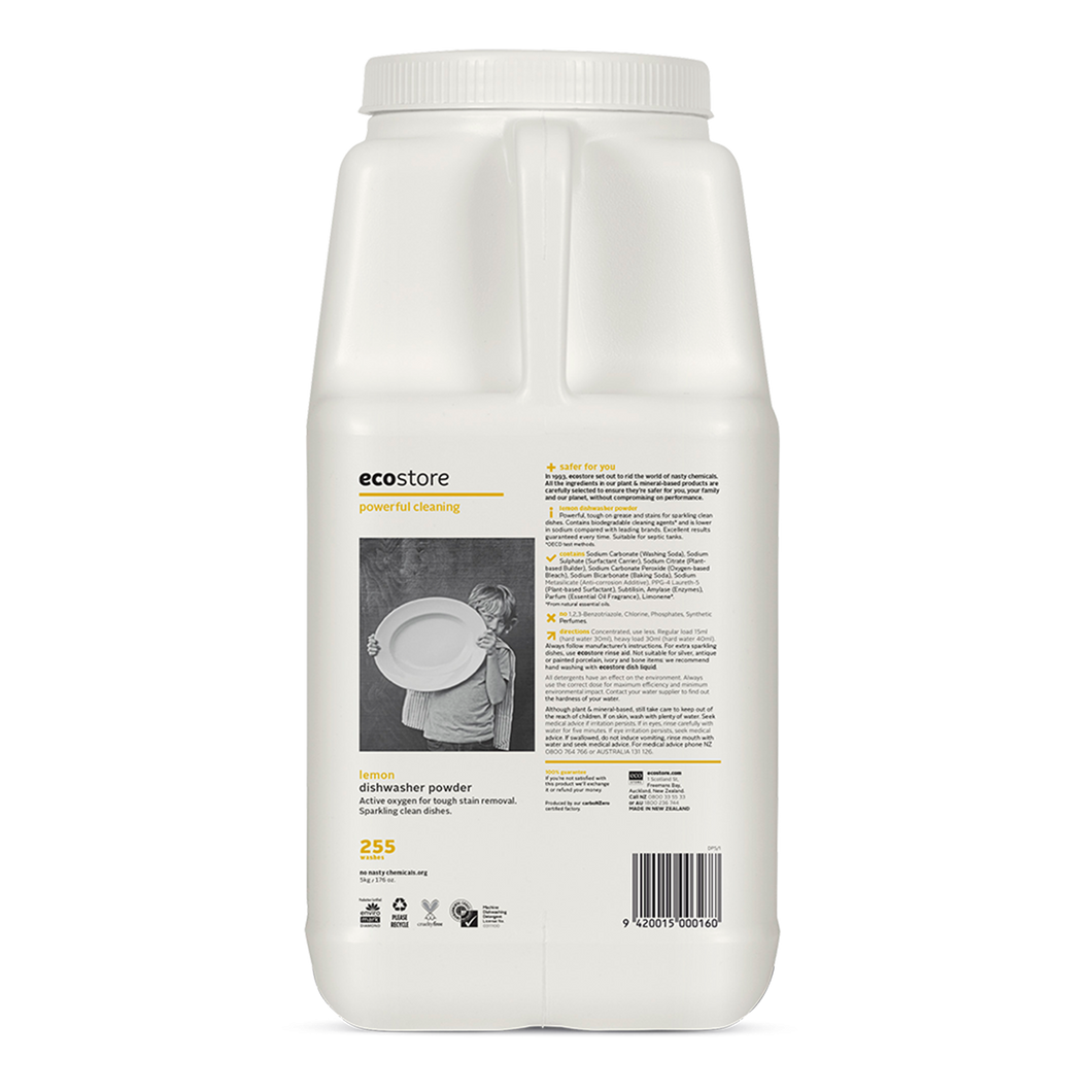 ecostore Dishwasher Powder Lemon (5kg)