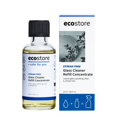 ecostore Cleaner Glass Concentrate Refill (50ml)