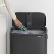 Brabantia Kitchen Touch Bin 60L | Matt Black
